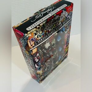 NWT ED HARDY Men's 5-Pack  Performance Boxer Comfort Briefs Tattoo LARGE 36-38